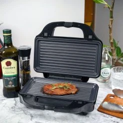 Smith & Nobel Sandwich Press With 3 Interchangeable Plates SNSM03