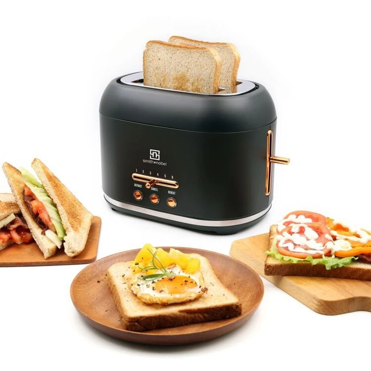 Smith & Nobel 2 Slice Toaster Black And Rose Gold SNRGT25B 3 Smith & Nobel 2 Slice Toaster Black And Rose Gold SNRGT25B - Image 3