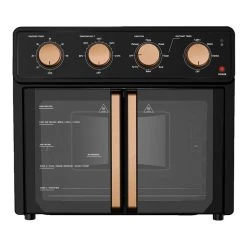 Smith & Nobel Air Fryer French Door Rose Gold & Black SNAF250RGB -Breville Store BP635992 nc