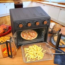 Smith & Nobel Air Fryer French Door Rose Gold & Black SNAF250RGB