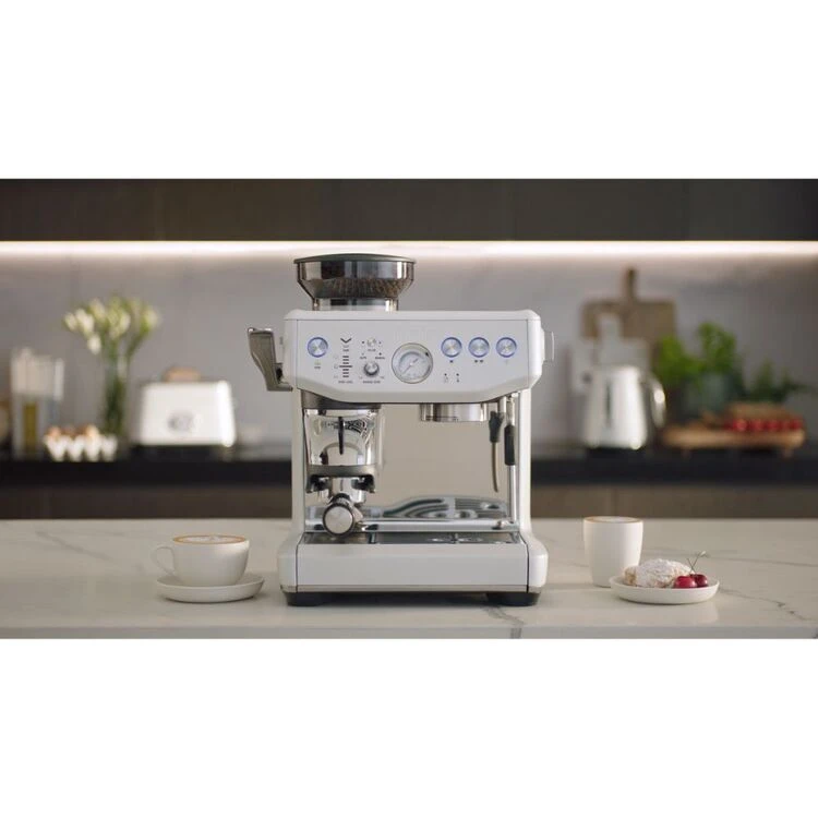 Breville Barista Express Impress Sea Salt Coffee Machine 1 Breville Barista Express Impress Sea Salt Coffee Machine