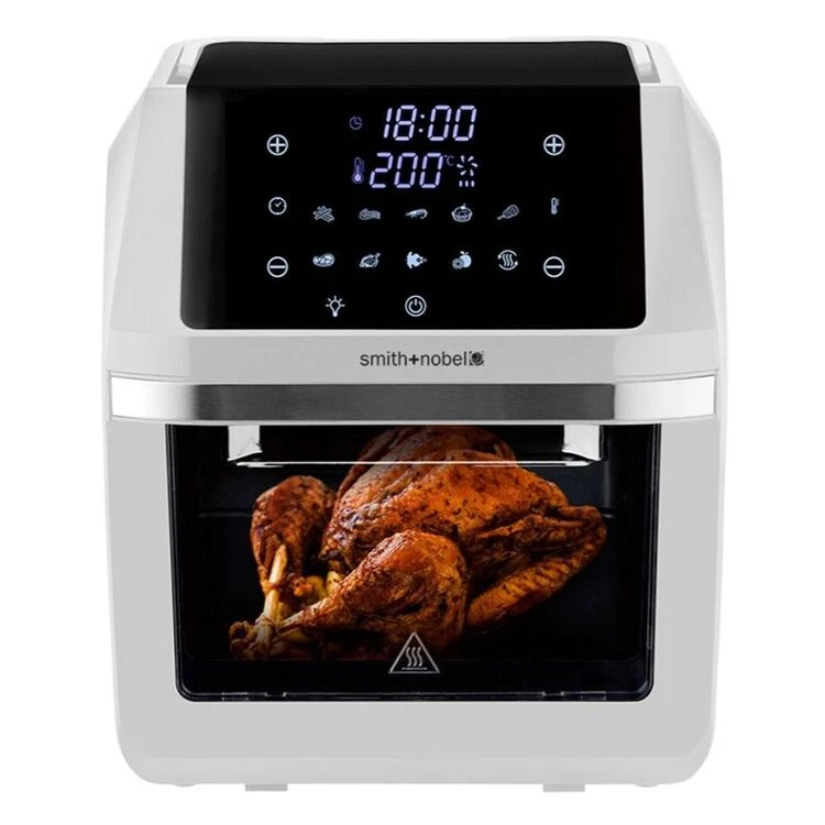 Smith & Nobel 12L Digital Air Fryer Oven White SNAFO30 4 Smith & Nobel 12L Digital Air Fryer Oven White SNAFO30 - Image 4