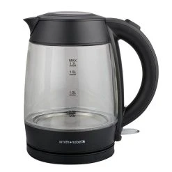 Smith & Nobel Glass Kettle Black