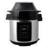 Healthy Choice 6L Air Fryer & Pressure Cooker Stainless Steel