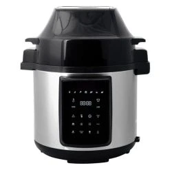 Healthy Choice 6L Air Fryer & Pressure Cooker Stainless Steel