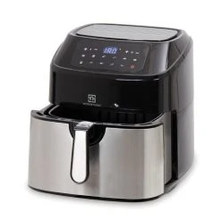 Smith & Nobel 10L Air Fryer Xl Stainless Steel/Black IA4126A