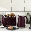 Morphy Richards Aspect Black Chrome 4 Slice Toaster Maroon 240027