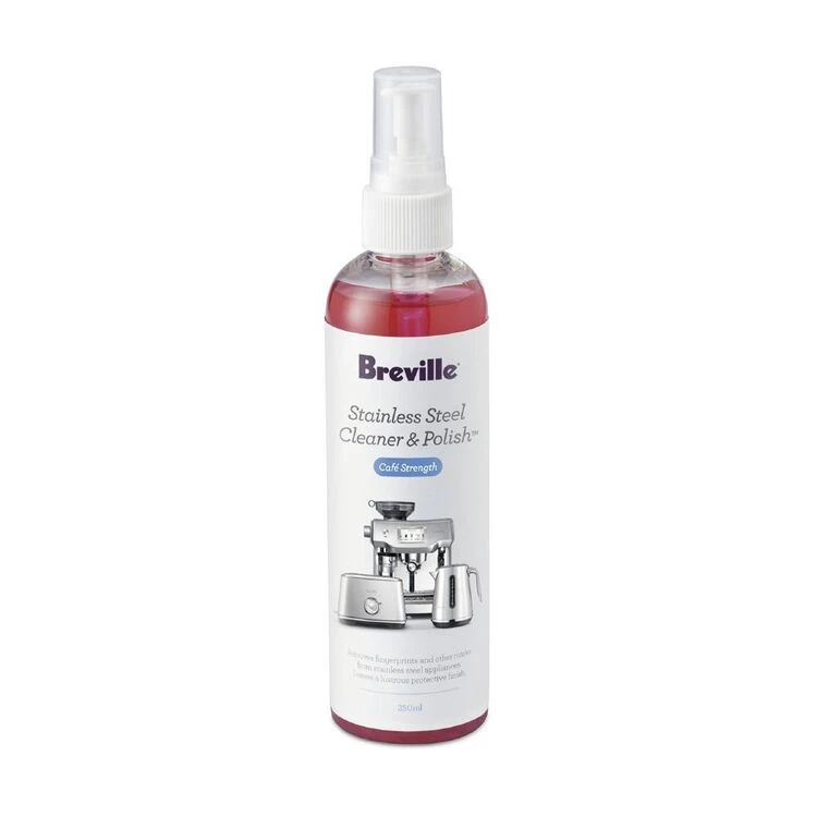 Breville Stainless Steel Cleaner And Polish 250mL BES018CLR 1 Breville Stainless Steel Cleaner And Polish 250mL BES018CLR
