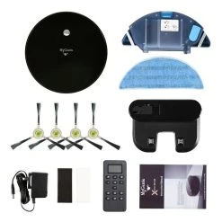 My Genie Mygenie Xsonic Wifi H20 Robot Vacuum Cleaner Black 10003702